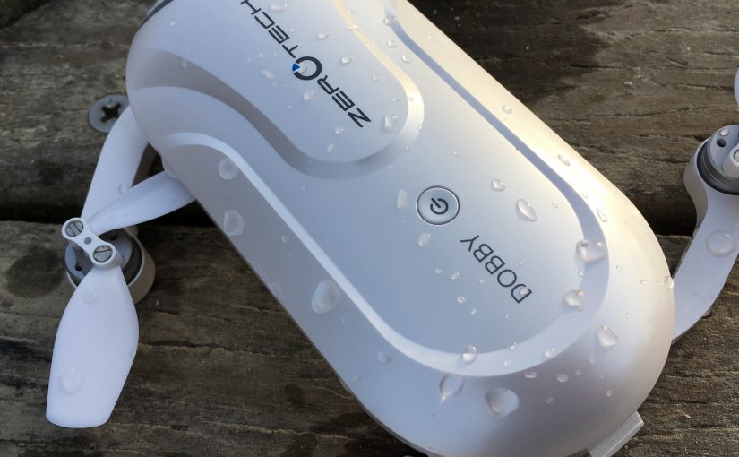 Dobby、離陸直後に墜落。そして水没（涙